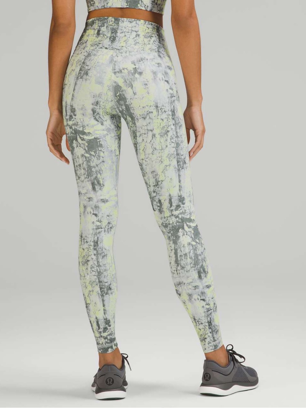 Lululemon - Wunder Train High-Rise Tight Cinder Grain Smoked Spruce Multi Size 2